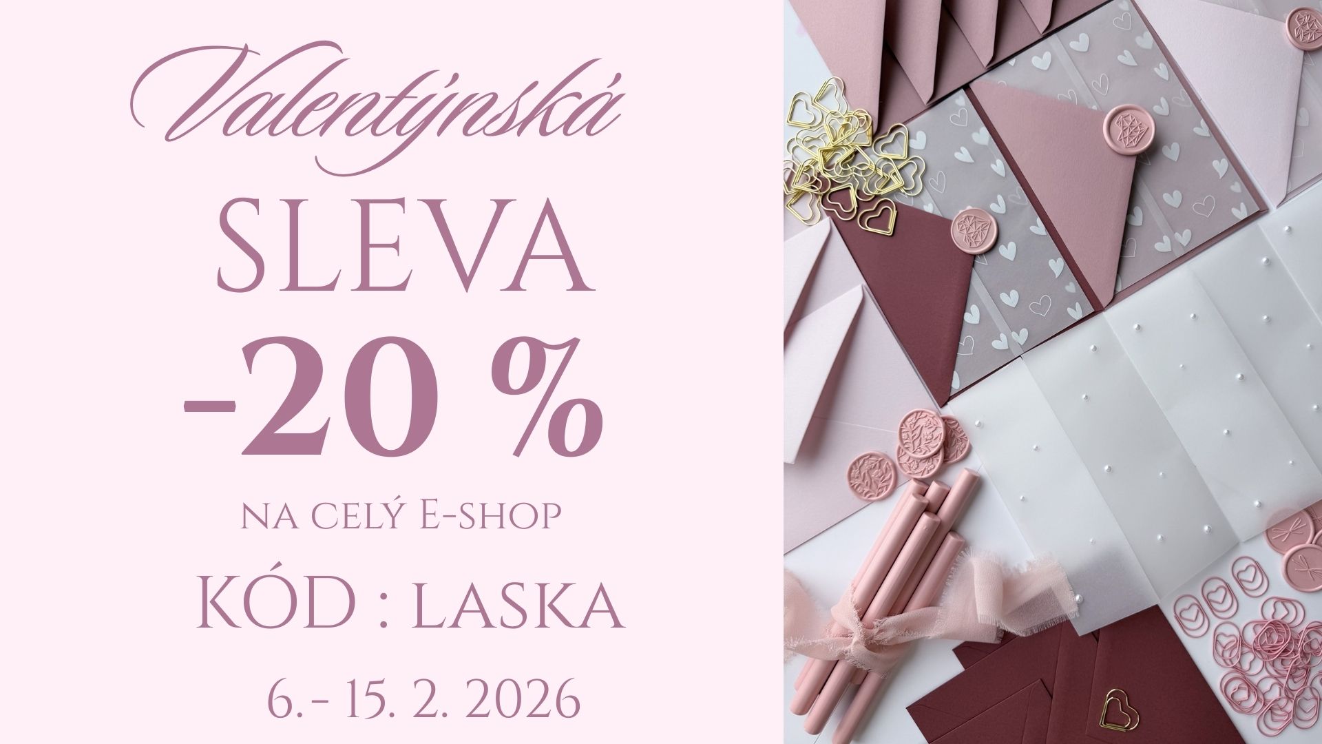 Valentýnská sleva !